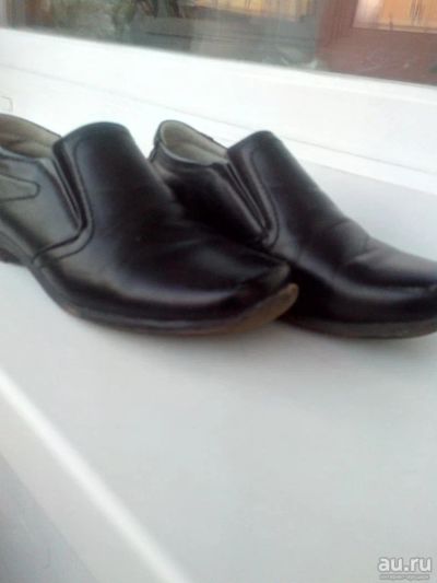 Лот: 9472778. Фото: 1. чёрные туфли на мальчика. Туфли