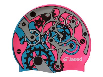 Лот: 4433533. Фото: 1. Шапочка Jaked Robot, pink. Плавание