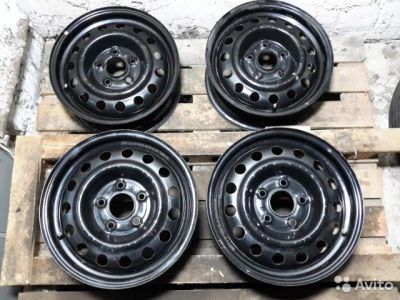 Лот: 6893964. Фото: 1. Штампованные диски 5/110 R16. Диски