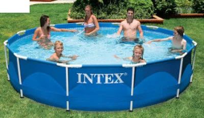 Лот: 3897180. Фото: 1. Бассейн INTEX каркасный круглый... Бассейны, аксессуары и комплектующие