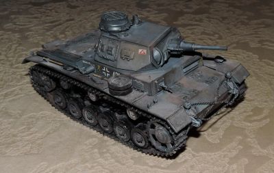 Лот: 6424791. Фото: 1. Модель немецкого танка Pz. III... Военная техника