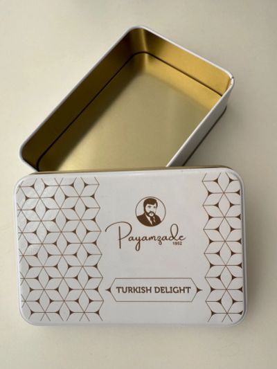 Лот: 25887997. Фото: 1. Жестяная коробка для хранения. Корзины, контейнеры