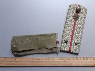 Лот: 25733839. Фото: 1. погоны лейтенанта ВВ СССР,пристяжные... Нашивки, шевроны, погоны