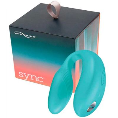 Лот: 19965353. Фото: 1. Вибратор для пар We-Vibe Sync-Aqua. Игрушки