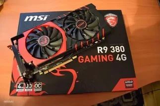Лот: 9441421. Фото: 1. msi r9 380 gaming 4g. Видеокарты
