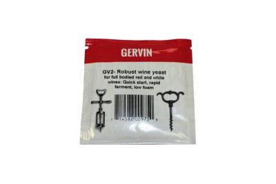 Лот: 11951444. Фото: 1. Винные дрожжи Gervin GV2 Robust... Ингредиенты для приготовления напитков