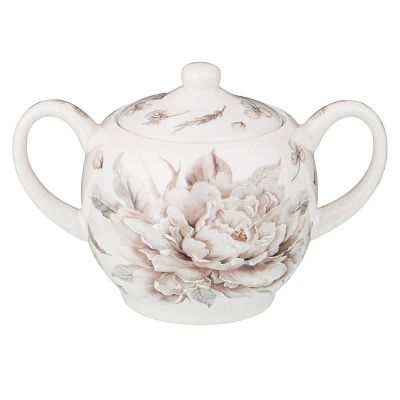 Лот: 25301621. Фото: 1. Сахарница Lefard White Flower. Предметы сервировки