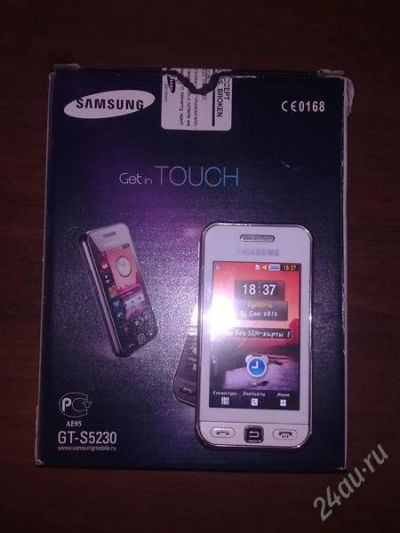 Лот: 2059986. Фото: 1. Samsung GT S5230 white. Кнопочные мобильные телефоны