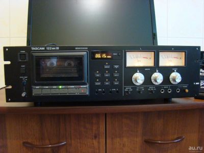 Лот: 9058061. Фото: 1. Студийная кассетная дека Tascam... Кассетные деки, магнитофоны
