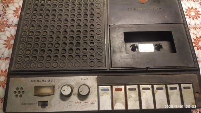Лот: 25744151. Фото: 1. Кассетный магнитофон Электроника-323. Кассетные деки, магнитофоны