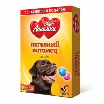 Лот: 13956947. Фото: 1. Витаминизированное лакомство МультиЛакомки... Корма