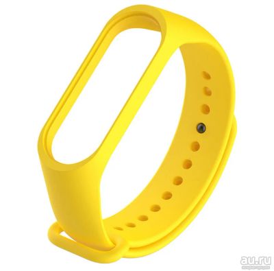 Лот: 17691726. Фото: 1. Ремешок Xiaomi Mi Band 5 6 желтый. Смарт-часы, фитнес-браслеты, аксессуары
