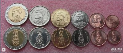 Лот: 13625572. Фото: 1. Таиланд набор 25 50 сатанг 1 2... Наборы монет