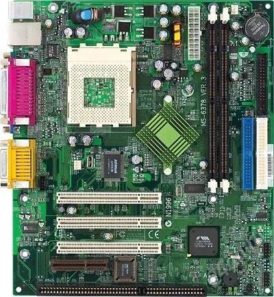 Лот: 887584. Фото: 1. Материнская плата socket462 MSI... Материнские платы