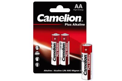 Лот: 23678782. Фото: 1. Батарейки CAMELION Plus alkaline. Батарейки, аккумуляторы, элементы питания