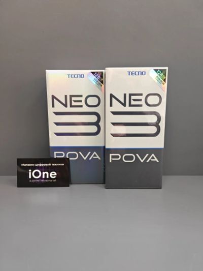 Лот: 21599918. Фото: 1. Tecno Pova Neo 3 8/128Gb Black... Смартфоны