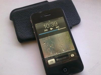 Лот: 1657521. Фото: 1. iPhone 4, РСТ, 16Gb, Черный, Состояние... Смартфоны