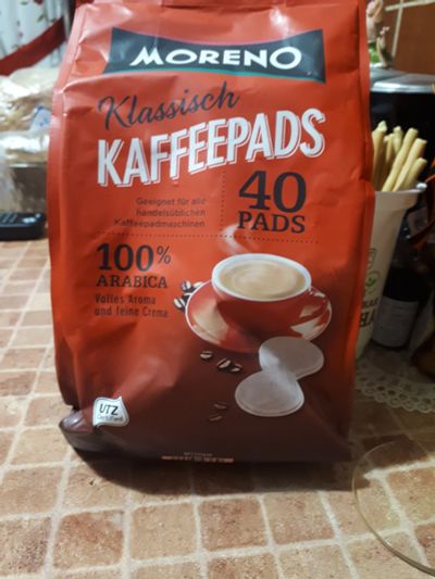 Лот: 18670580. Фото: 1. Кофейные чалды Moreno Kaffeepads... Чай, кофе, какао