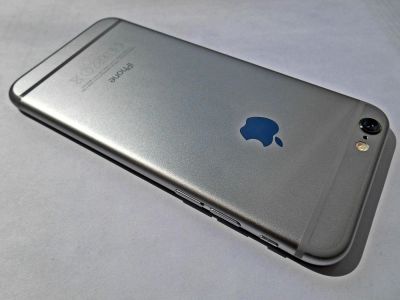 Лот: 9889335. Фото: 1. iPhone 6 Space Gray 16GB Идеальное... Смартфоны