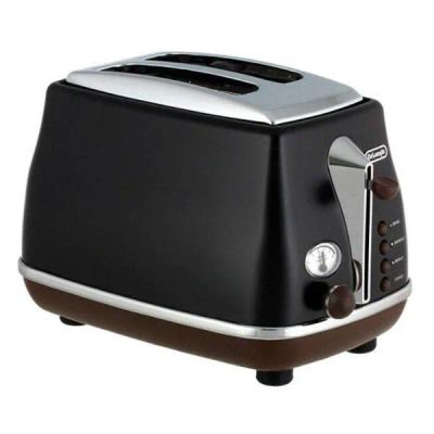 Лот: 25739047. Фото: 1. Тостер DeLonghi CTOV 2103 BK. Кухонная