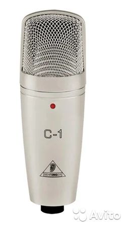 Лот: 6014842. Фото: 1. Студийный микрофон behringer C-1. Студийные микрофоны, радиомикрофоны и радиосистемы
