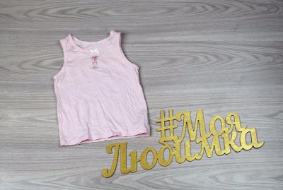 Лот: 10209506. Фото: 1. Майка Primark. Розовая. Пуанты... Нижнее белье