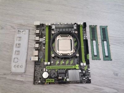 Лот: 23538550. Фото: 1. X79g+ 2660v2 20x2600mhz + DDR3... Комплекты запчастей