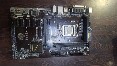 Лот: 17563296. Фото: 1. Материнская плата gigabyte btc... Материнские платы