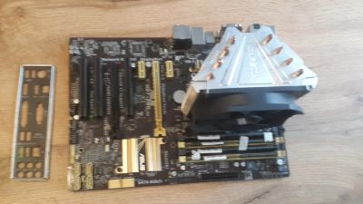 Лот: 19351222. Фото: 1. Core i7 4770 + Asus H87 PRO... Материнские платы