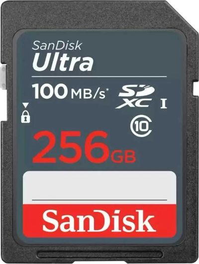Лот: 24980391. Фото: 1. Карта памяти SanDisk 256GB Ultra... Карты памяти