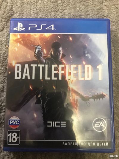 Лот: 17009462. Фото: 1. Диск на PS4 Battlefield 1 русский... Игры для консолей