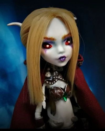 Лот: 17424502. Фото: 1. Авторская кукла world of warcraft... Авторские куклы, игрушки, поделки