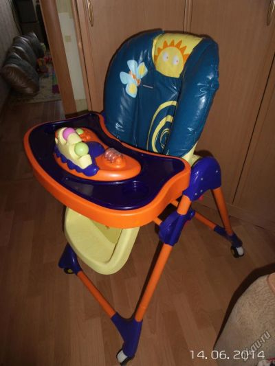 Лот: 7898659. Фото: 1. стульчик для кормления LIDER KIDS. Стульчики для кормления