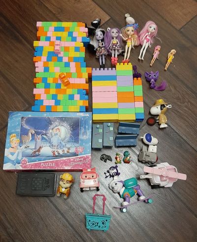 Лот: 18405486. Фото: 1. Игрушки разные одним лотом. Другое (игрушки)