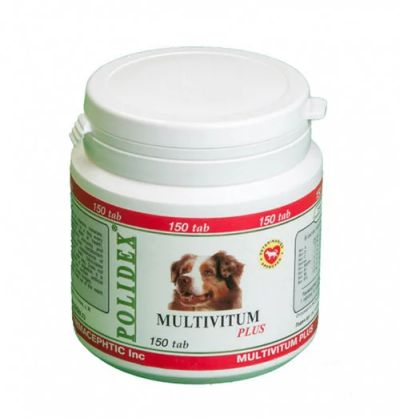 Лот: 11199714. Фото: 1. Полидекс Multivitum для собак... Косметика, лекарства