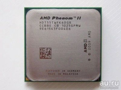 Лот: 15779357. Фото: 1. Процессор AMD Phenom II X6 1055T... Процессоры