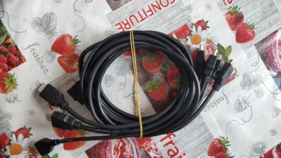 Лот: 18443032. Фото: 1. Кабель HDMI-HDMI 1.5m (в наличии... Шлейфы, кабели, переходники