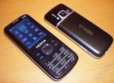 Лот: 1213104. Фото: 1. nokia 6700 (копия) 2sim, tv, mp3... Кнопочные мобильные телефоны