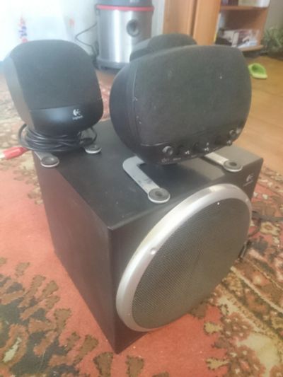 Лот: 16266932. Фото: 1. компьютерная колонка Logitech... Активные акустические системы