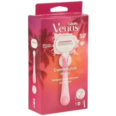 Лот: 25508316. Фото: 1. Станок для бритья Venus, Comfortglide... Бритвенные станки и лезвия