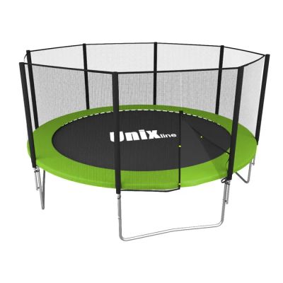 Лот: 22374704. Фото: 1. Батут Unix Line Simple 12 ft Green... Детские спортивные комплексы, батуты