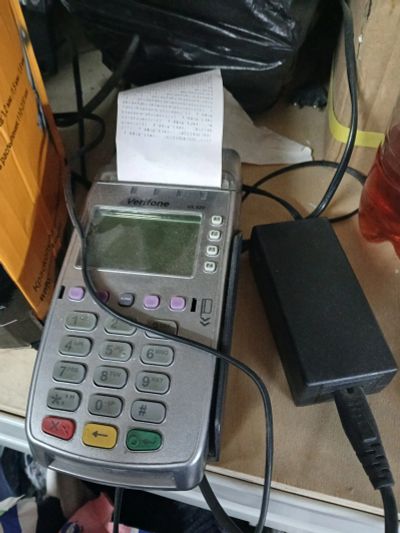 Лот: 24123521. Фото: 1. Терминал для эквайринга VeriFone... Торговое