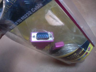 Лот: 6315974. Фото: 1. Переходник COM - USB. Конвертер... Шлейфы, кабели, переходники