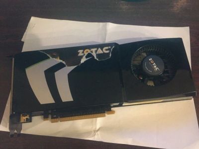 Лот: 10624553. Фото: 1. Видеокарта Zotac GeForce GTX275. Видеокарты