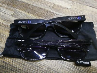 Лот: 15280264. Фото: 1. 3d очки пассивные, пара (philips... 3D-очки