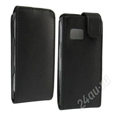 Лот: 481302. Фото: 1. Кожанный, жёсткий чехол для Nokia... Чехлы, бамперы