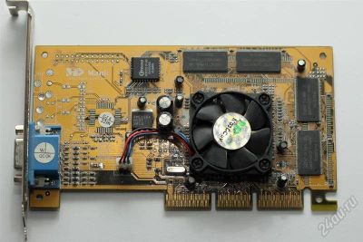 Лот: 836241. Фото: 1. Видеокарта GeForce2 MX-400, 32MB... Видеокарты
