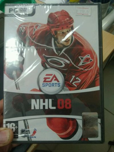 Лот: 11709289. Фото: 1. Игра NHL 08. Игры для ПК
