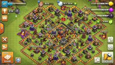 Лот: 17046211. Фото: 1. Акаунт clash of clans 10тх фул. Разное