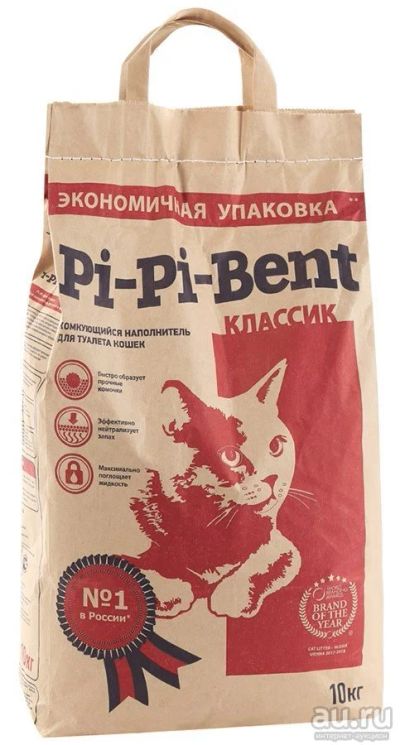 Лот: 13851456. Фото: 1. Комкующийся наполнитель Pi-Pi-Bent... Миски, лотки, наполнители